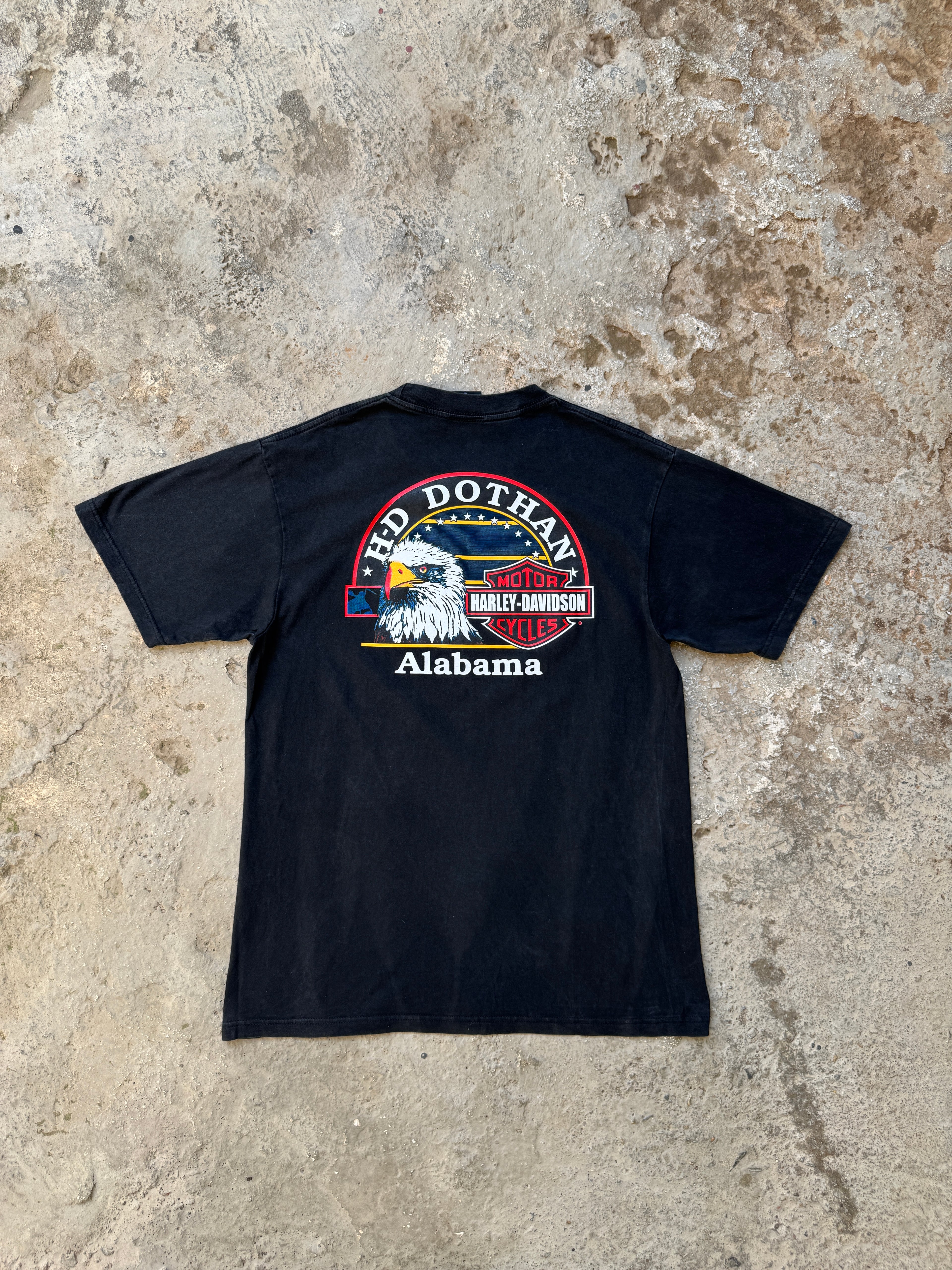 1991 3D Emblem Harley Davidson "I ride with pride" tee