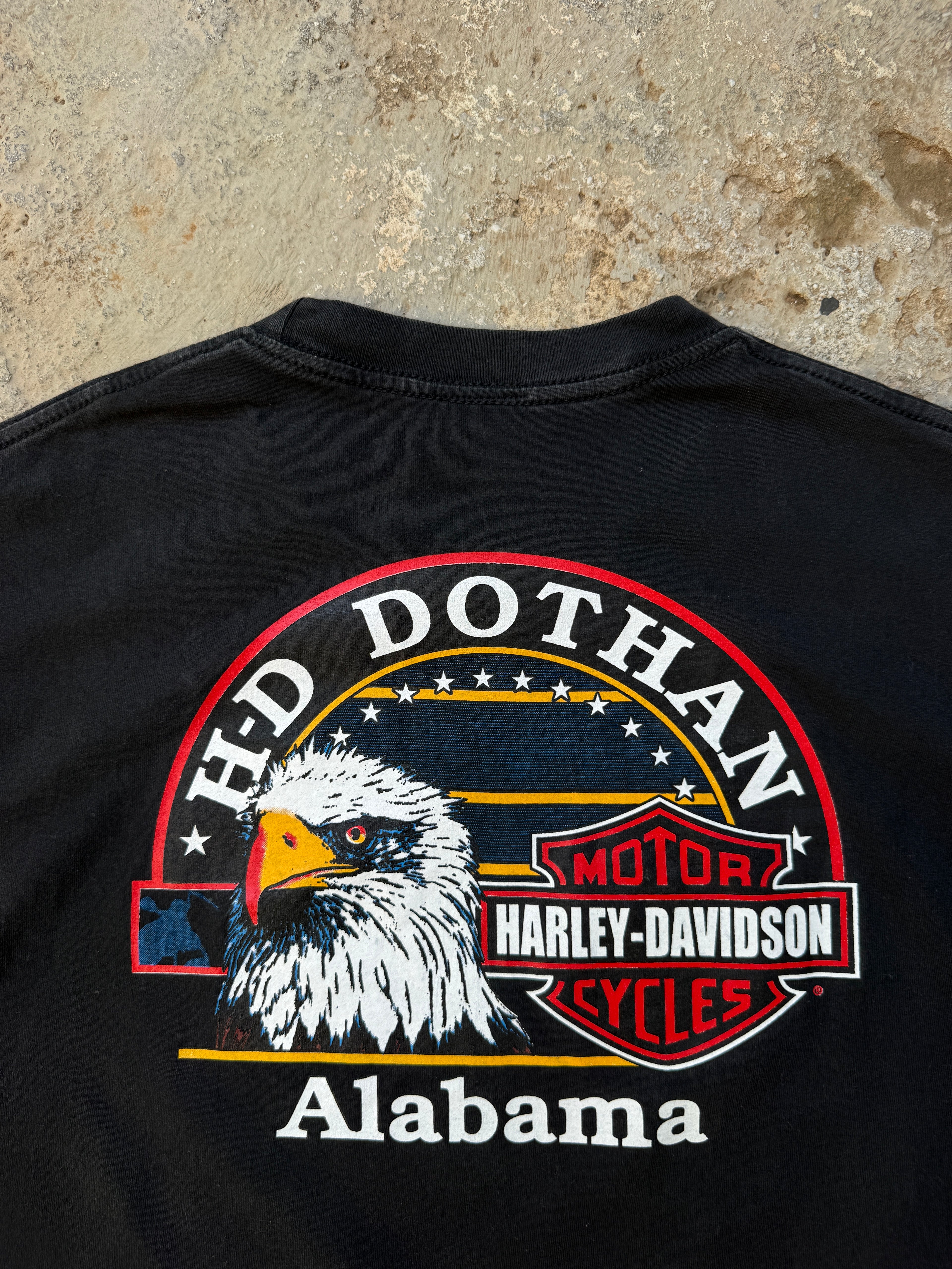 1991 3D Emblem Harley Davidson "I ride with pride" tee